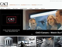 Tablet Screenshot of ebusiness.caci.com