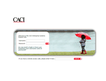 Tablet Screenshot of essupport.caci.co.uk